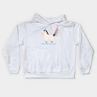 UNICORNS ARE REAL Kids Hoodie